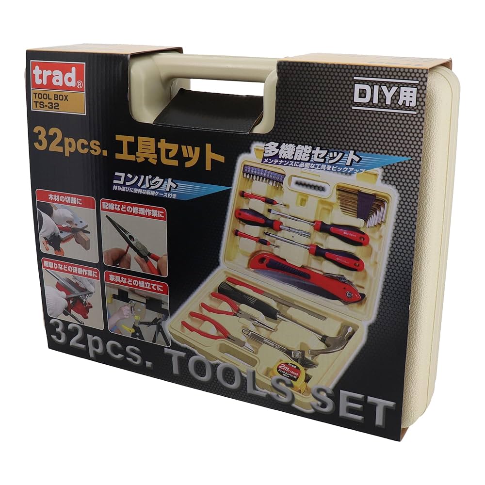教材セット TS-32 工具セット 複合品 セット 32pcs.工具セット｜株式会社